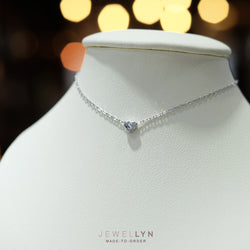 MTD007 - Lil Heart Necklace/ Bracelet (สลักอักษร)