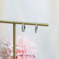 E17271 - Martha Signature Hoop Earrings