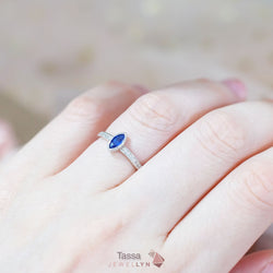 R17124 - Tassa Ring (Blue)