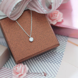 N17050 - Mini Solitaire Necklace