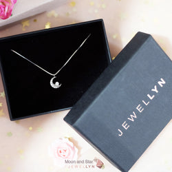 N17090 - Moon and Star Necklace