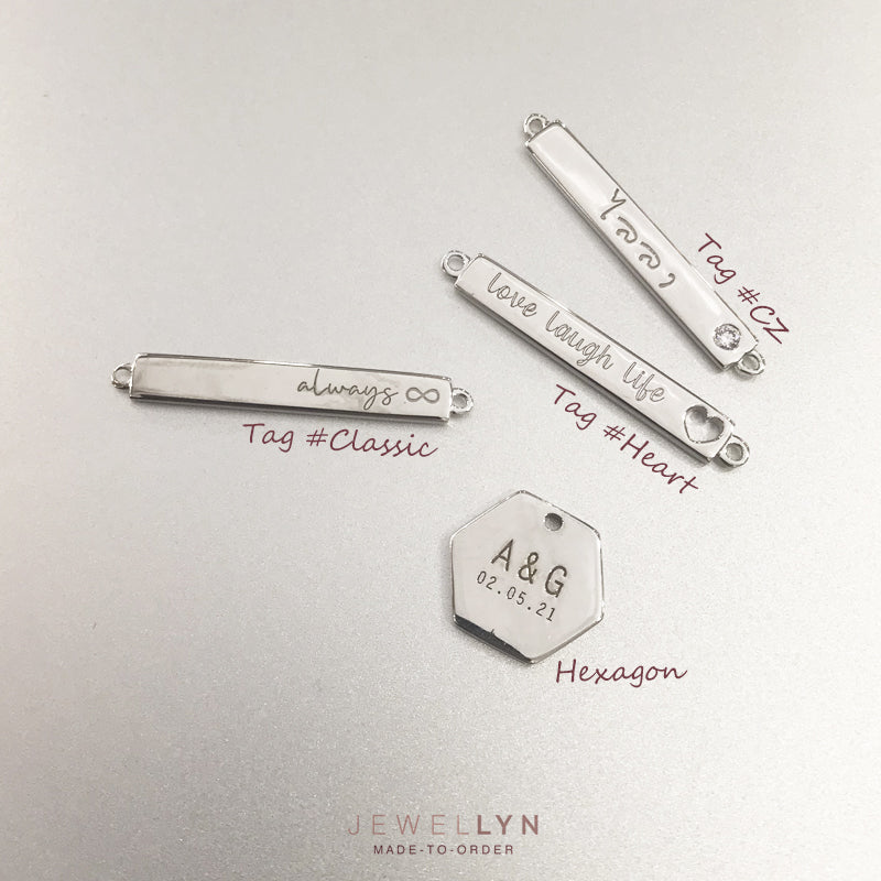 MTD003 - Name Tag #Heart